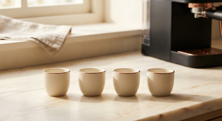 Arco Espresso Cups set of four